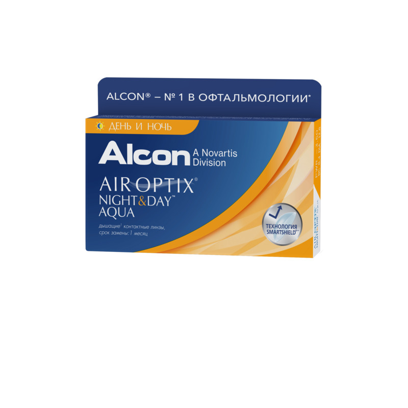 Air Optix Night&Day Aqua (3шт) - изображение 4