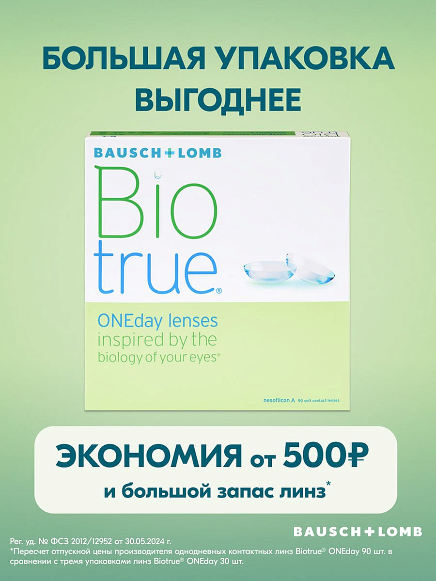 Biotrue OneDay (90шт) - изображение 5