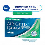 Air Optix  Plus HydraGlyde Astigmatism (3шт) - изображение 2