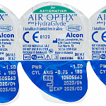 Air Optix  Plus HydraGlyde Astigmatism (3шт) - изображение 3